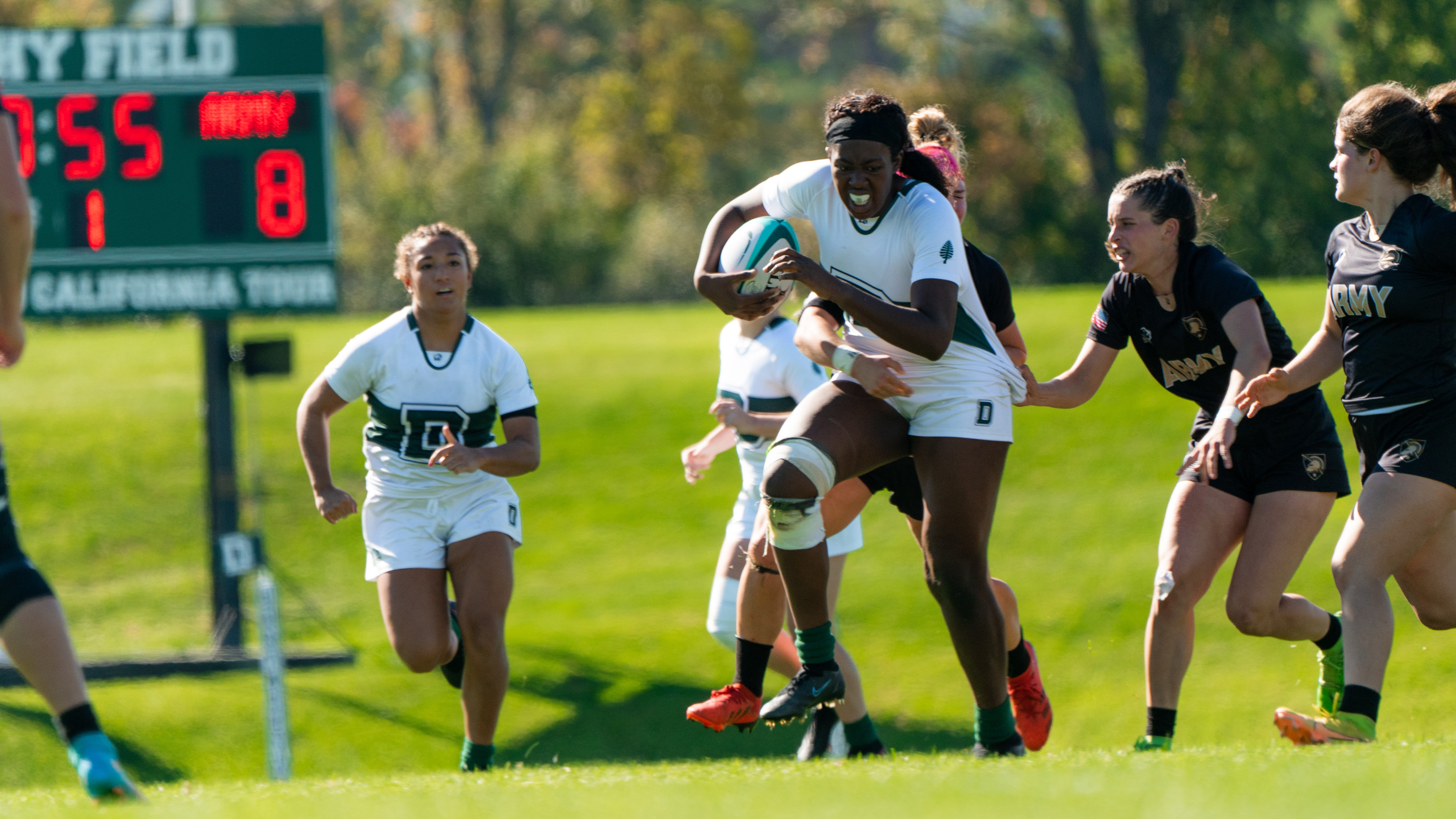 womens rugby against Army