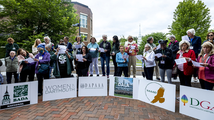 All affinity groups singing at 2022 reunions