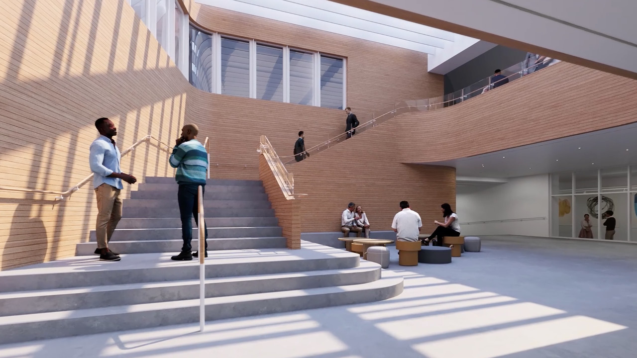 Interior of the Hopkins Center