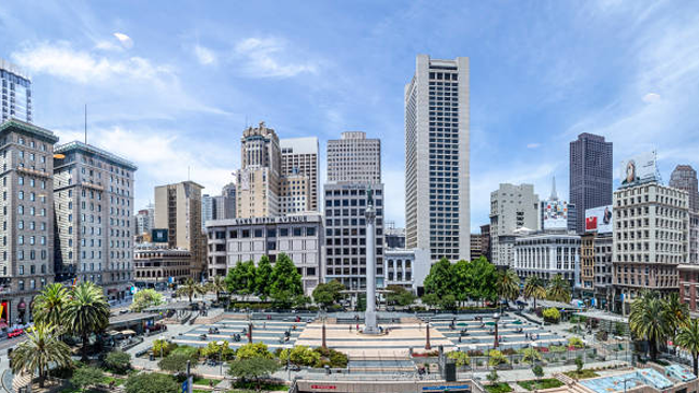 Union Square during the day